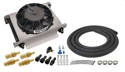 25 Row Hyper-Cool Remote Transmission Cooler Kit, -6AN